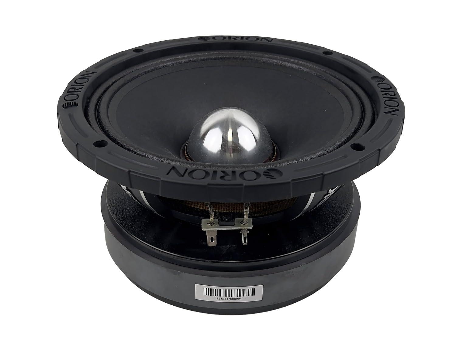 ORION ORION XTRPRO XPM854MBF High Performance 8 Mid-Bass Bullet Loudspeakers, 2000W Max Power, 500W RMS, 4 Ohm, 2.5" Voice Coil - Pro Car Audio Stereo, Midrange Speakers (Pair)