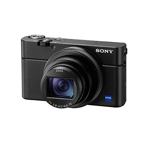 Sony Sony RX100 VI 20.1 MP Premium Compact Digital Camera w/ 1-inch sensor, 24-200mm ZEISS zoom lens and pop-up OLED EVF (DSCRX100M6/B) (Renewed)
