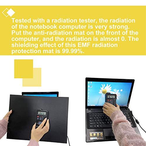 NIULAFR Laptop Protection Shield, Anti Radiation & Heat Shielding Laptop,to Protect The Body from The Impact of EMF, Fits Laptops, Notebooks, Table
