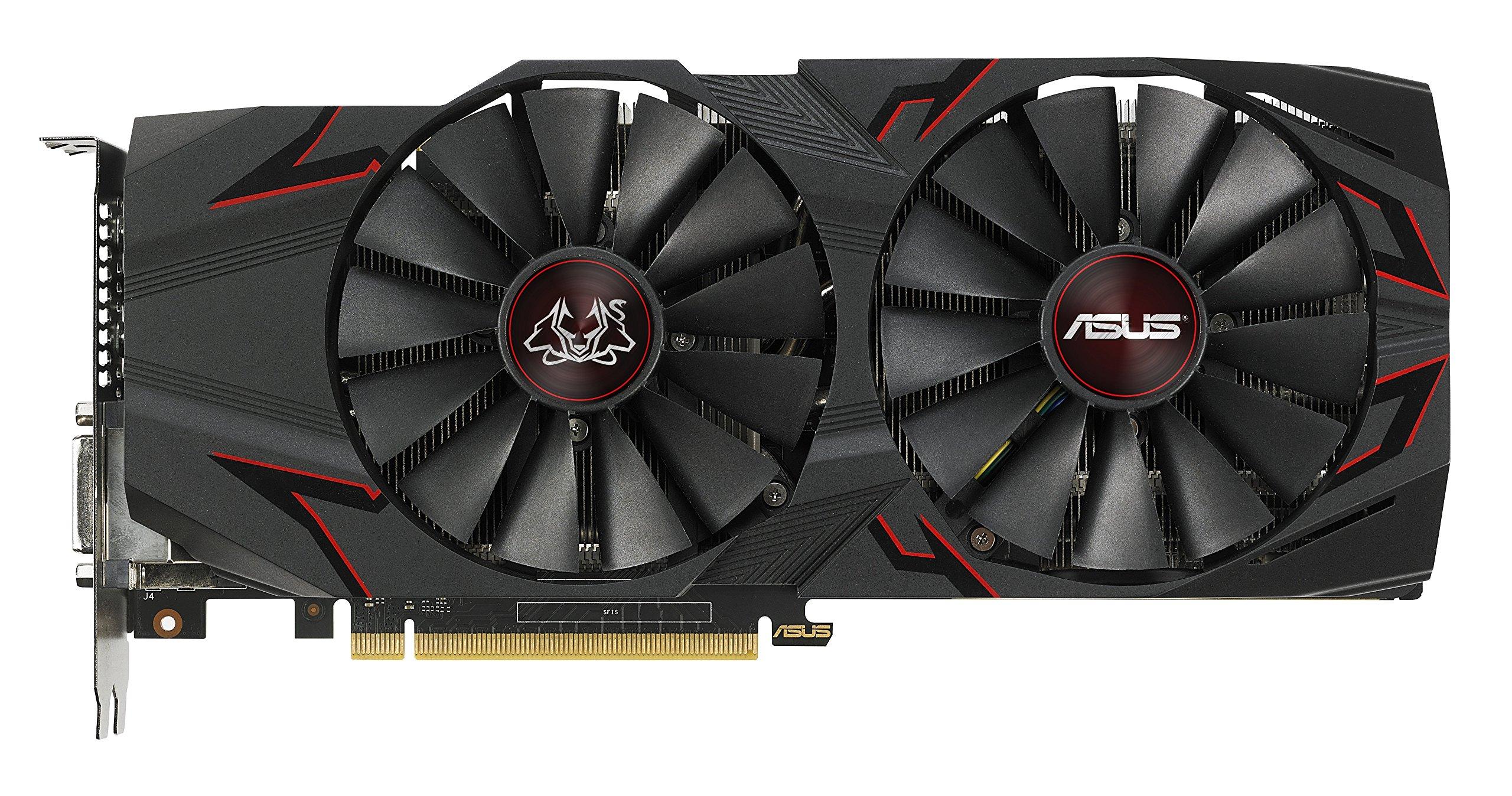 ASUS ASUS Cerberus GeForce GTX 1070 Ti 8GB GDDR5 Advanced Edition VR Ready DP HDMI DVI Gaming Graphics Card (CERBERUS-GTX1070TI-A8G)