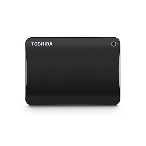 Toshiba Toshiba Canvio Connect II 2TB Portable Hard Drive, Black(HDTC820XK3C1)