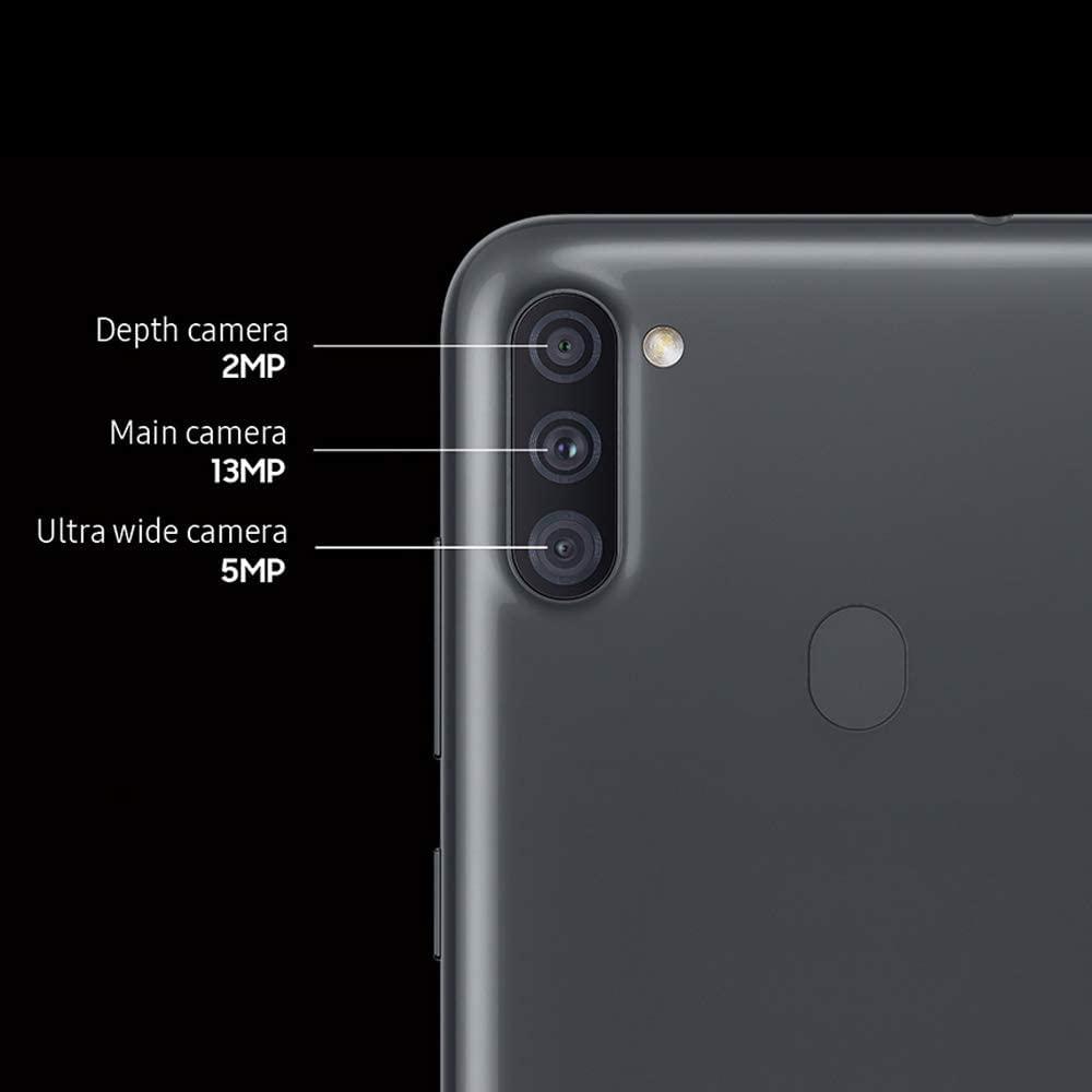 SAMSUNG Samsung Galaxy A11 6.4" A115M/DS 32GB 2GB RAM (GSM Only, No CDMA) International Version - No Warranty (White) (Renewed)