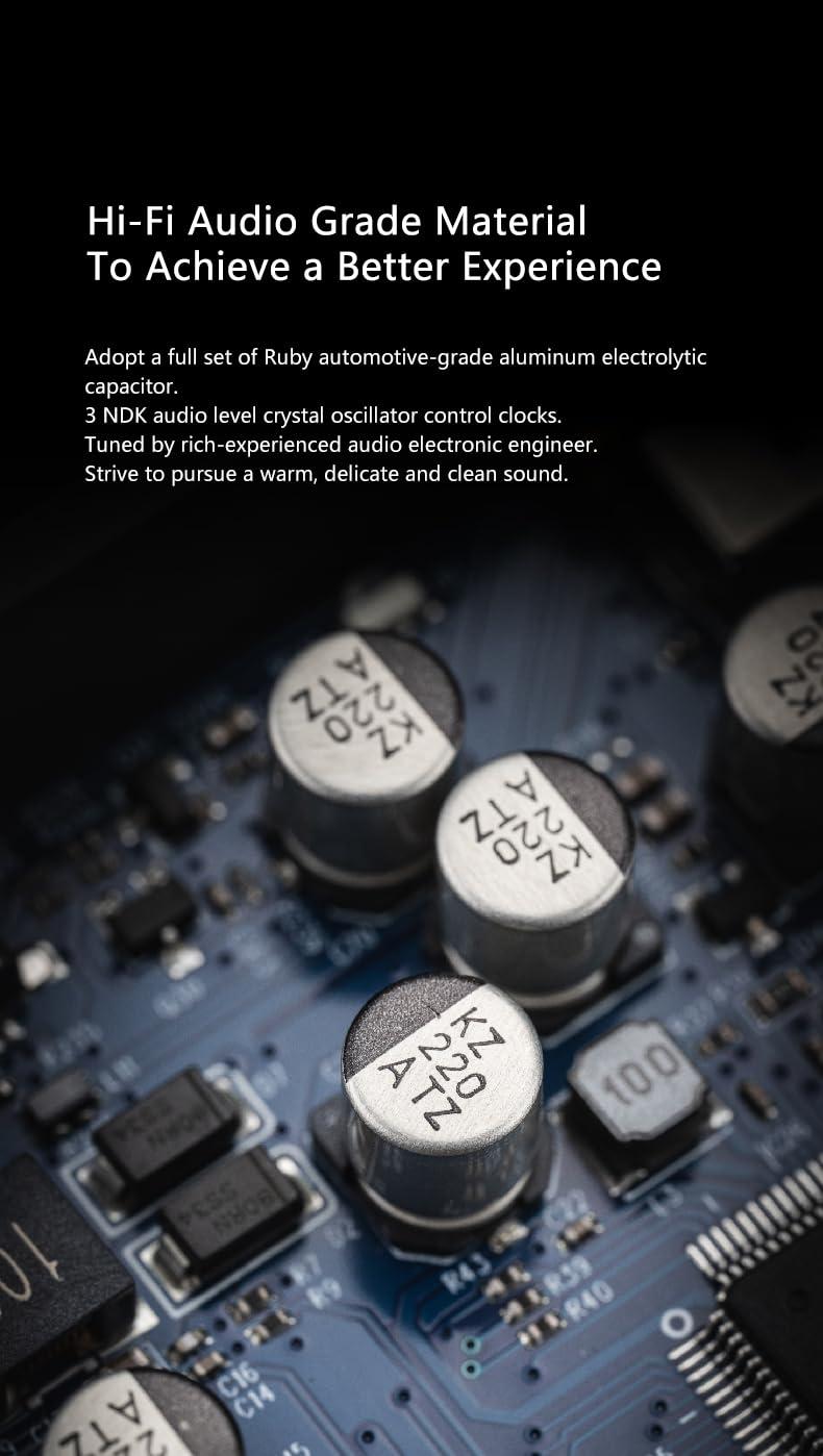 Moondrop MOONDROP DISCDREAM 2 Ultra Portable CD Player Dual dac 4.4 Balanced Output