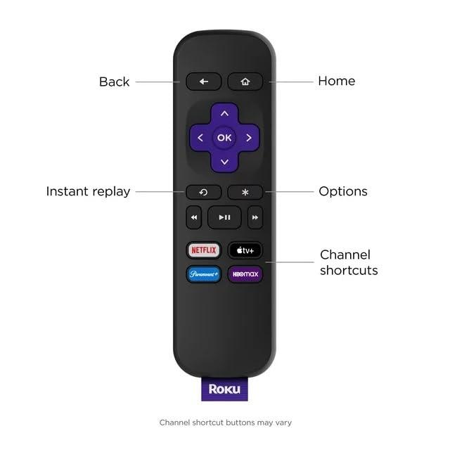 Roku Roku 3920RW-SW Premiere, 4K/HDR Streaming Media Player, Wi-Fi Enabled, with Premium High Speed HDMI Cable and Simple Remote