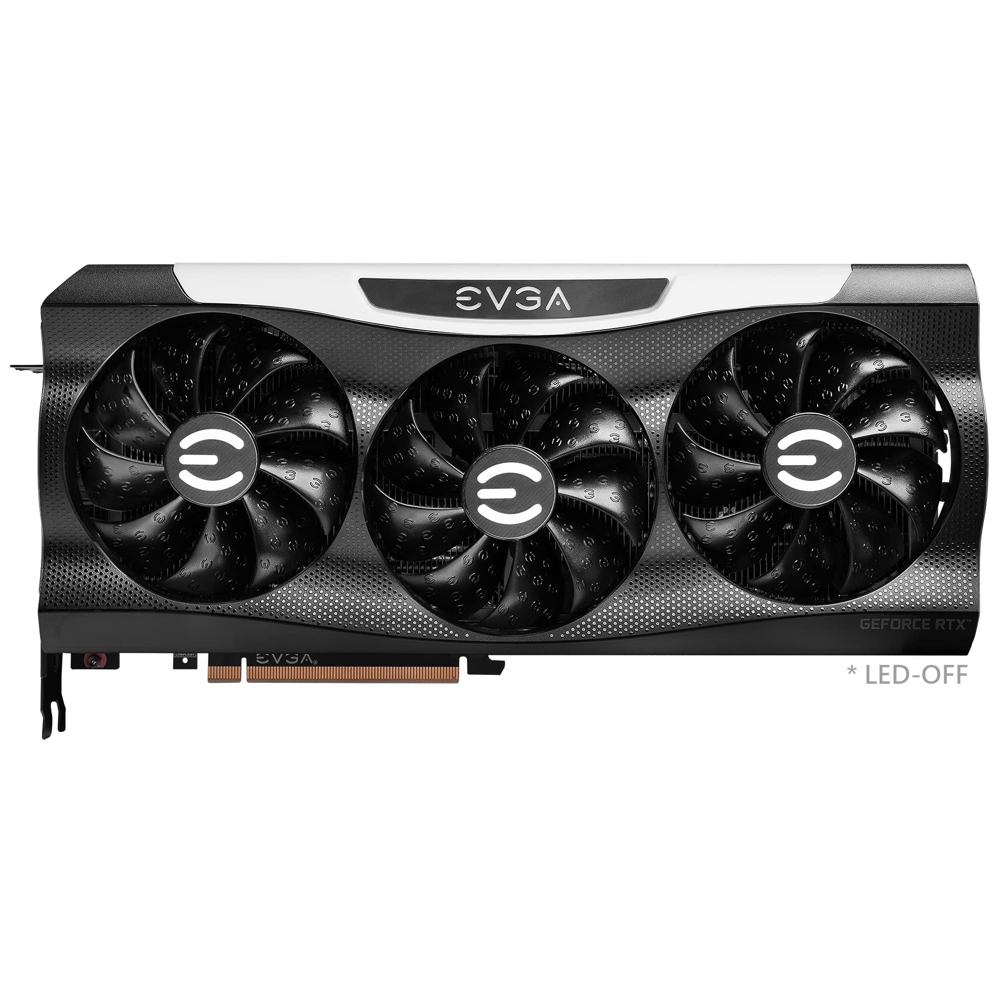 EVGA EVGA GeForce RTX 3070 Ti FTW3 Ultra Gaming, 08G-P5-3797-KL, 8GB GDDR6X, iCX3 Technology, ARGB LED, Metal Backplate