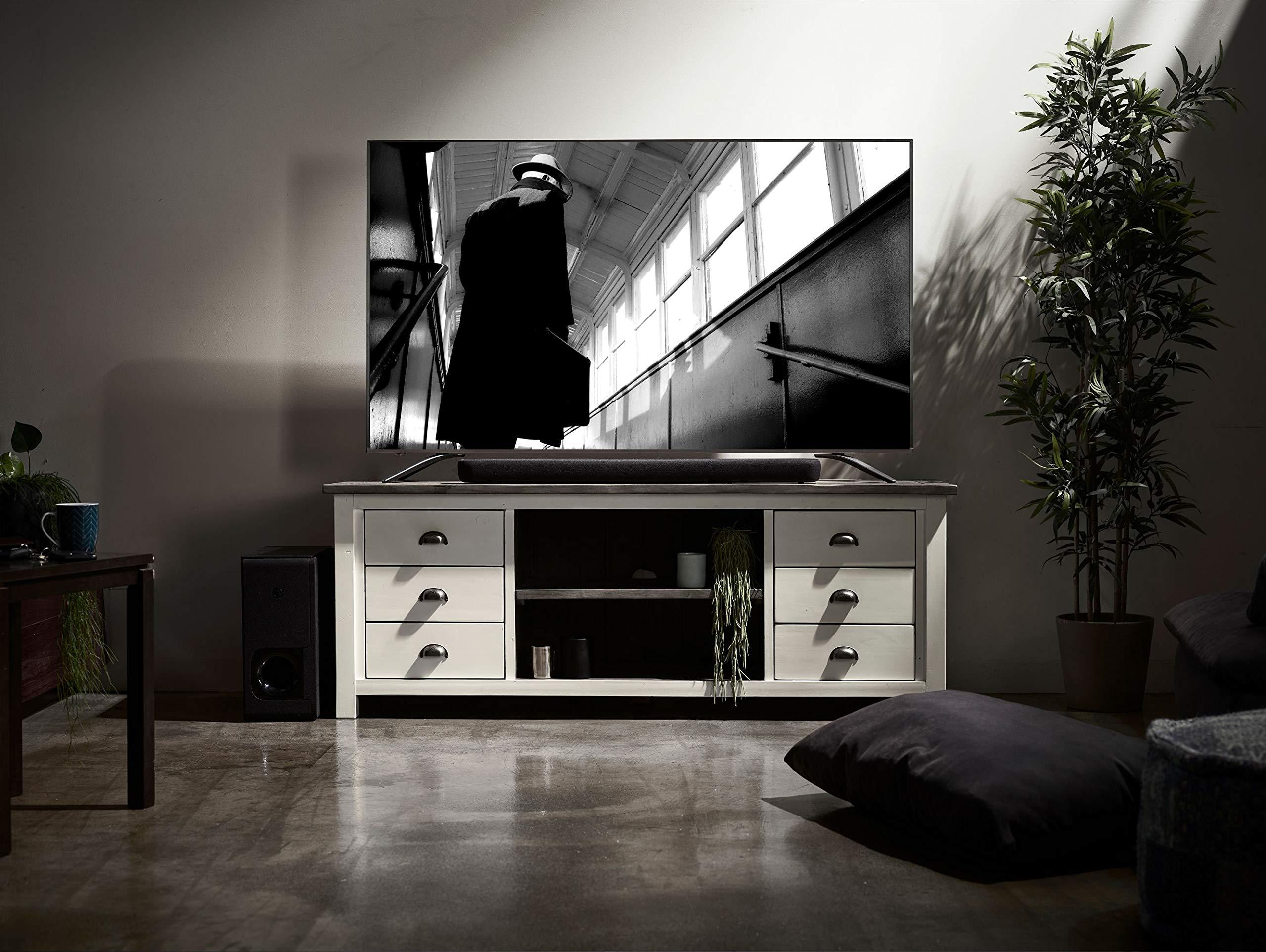 YAMAHA Yamaha Audio YAS-209BL Sound Bar with Wireless Subwoofer, Built-in Bluetooth, and Alexa Voice Control, 2.1-Channel Soundbar System, Virtual 3D Surround Sound Bars for Tv Bundle with Accessories