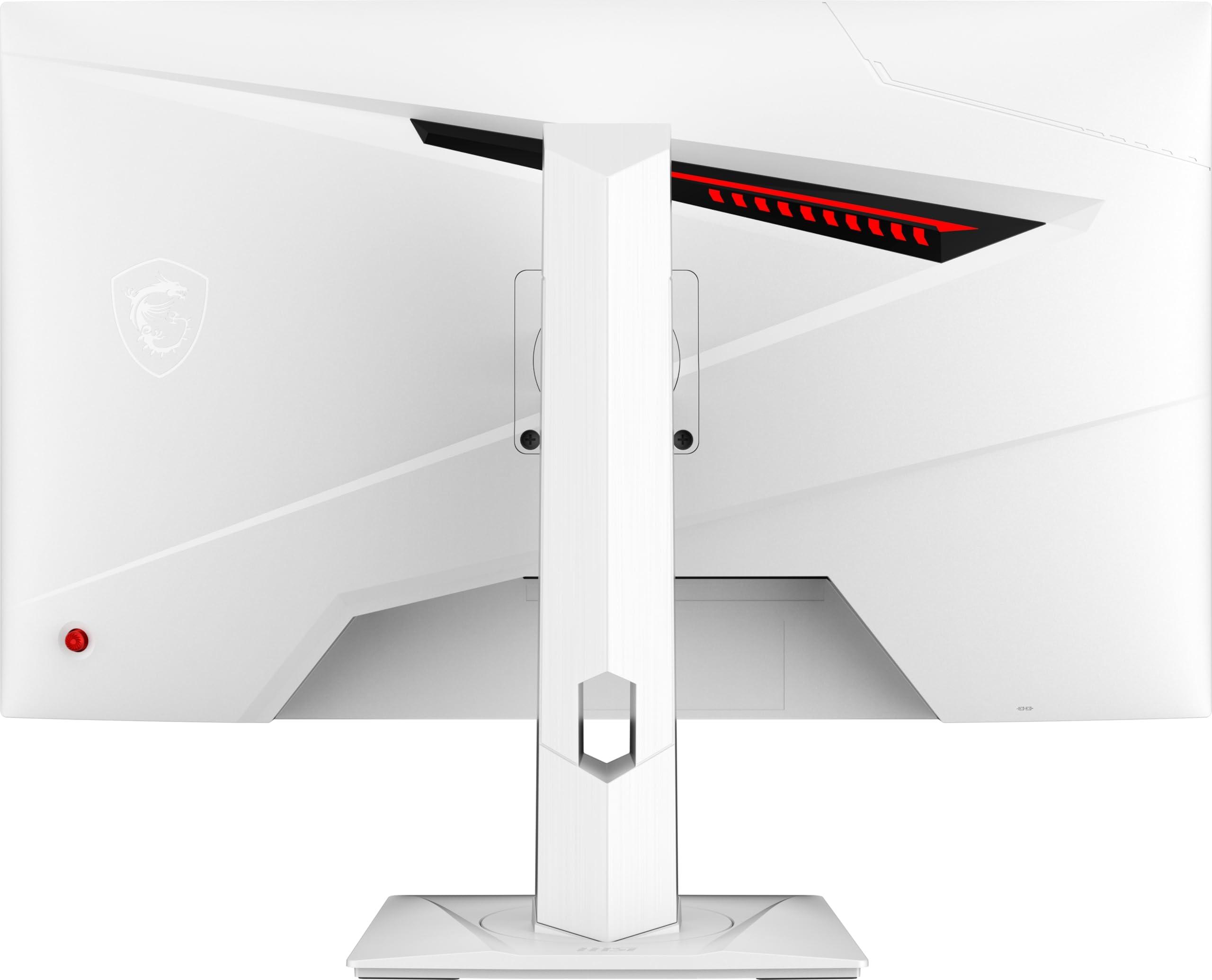 MSI MSI MAG274QRFW 27-inch 2560 x 1440 (QHD) Computer Monitor, 180Hz, Adaptive-Synch, HDMI, DisplayPort, VESA Mountable, Tilt, Height Adjustable, Speaker, 1ms, Black