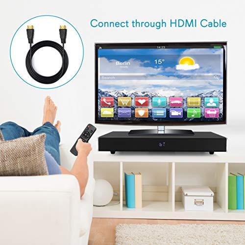 Pyle Pyle PSBV830HDBT Home Theater Speakers, TV Sound Bar Sound Base Bluetooth Wireless Speaker