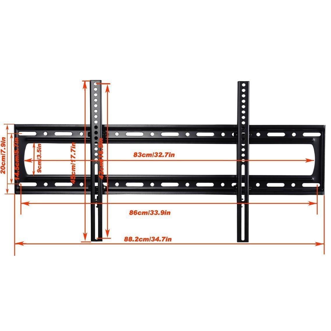 VideoSecu VideoSecu Tilt TV Wall Mount for 40" 42" 46" 50" Sceptre X405BV-FHD3 E425BV-FHDD X460BV-FHD X460BV-F120 X460EV-F120 X460MV-F120 E465BV-FHDD X505BV-FHD X508BV-FHD X505BV-FHDU X508BV-FHDU X409BV-FHD MZ8