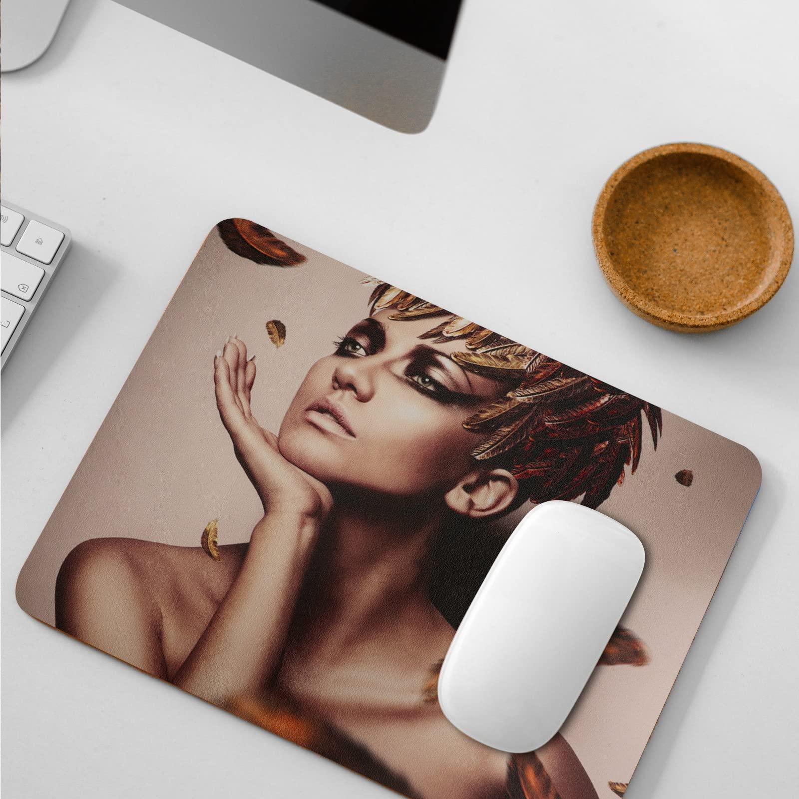 ALLEVI ALLEVI Custom Mouse Pad Personalized Logo Text Photo Picture with Any Size Color Shape for Home Office Workspace Gaming Computer