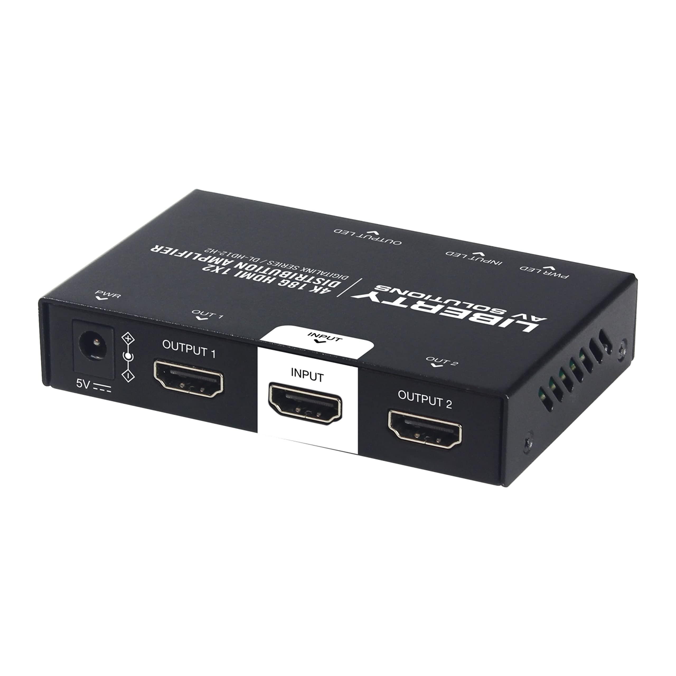 DigitaLinx DigitaLinx DL-HD12-H2 18G 4K60 4:4:4 1 x 2 HDMI Splitter