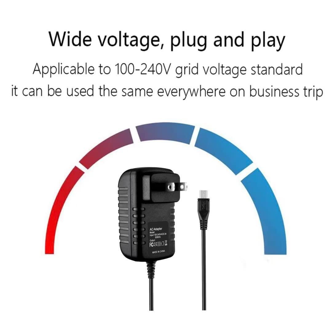 Ddkxndb Ddkxndb US AC/DC Adapter Wall Charger for Verizon Ellipsis 8 Tablet Power Supply Cord