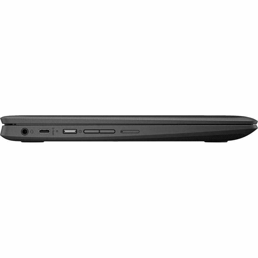 HP HP Pro x360 Fortis 11 G5 11.6\" Touchscreen Rugged Convertible 2 in 1 Chromebook - HD - Intel N-Series N100-8 GB - 64 GB Flash Memory - Jack Black