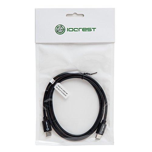 Syba IO Crest SY-CAB20196 USB 2.0 Type-C to C Cable, Black