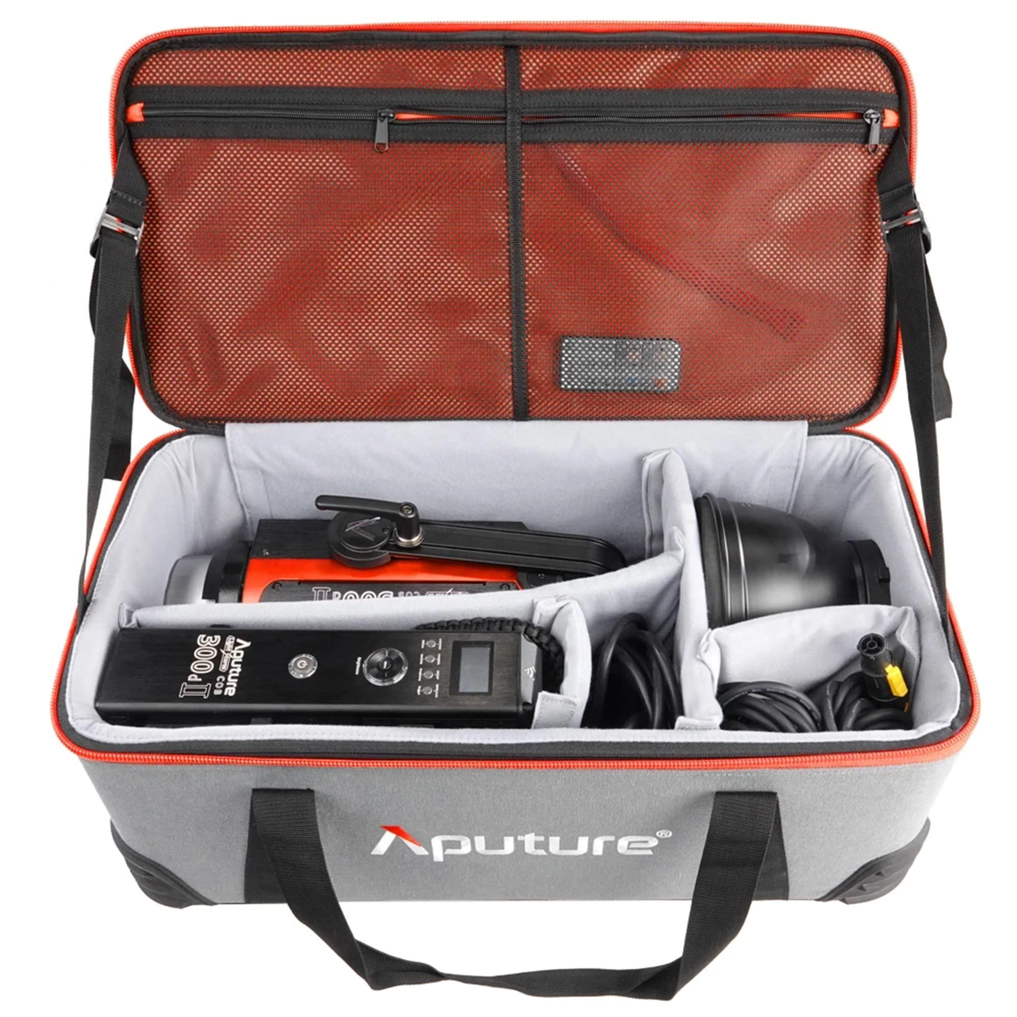 Aputure Aputure 300d II,Aputure Mark LS C300D II Light Storm 350W 5500K Daylight Balanced Led Video CRI 96+ TLCI96+ 45000lux@0.5m with The Reflector 8 Built-in Lighting FX V-mount