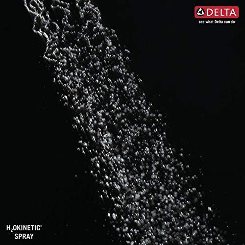 DELTA FAUCET Delta Faucet Trinsic 17 Series Dual-Function Tub and Shower Trim Kit, Shower Faucet, Single-Spray H2Okinetic Shower Head, Venetian Bronze T17459-RB (Valve Not Included)