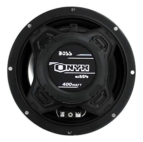 BOSS Audio Systems BOSS NX654 6.5" 400W 4-Way Car Audio Coaxial Speakers Stereo, Black (8 Speakers)