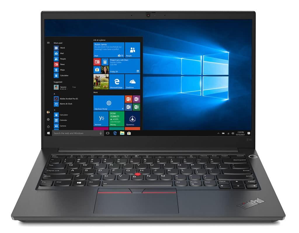 Lenovo Lenovo ThinkPad E14 Gen 3 Home & Business Laptop (AMD Ryzen 7 5700U 8-Core, 8GB RAM, 512GB PCIe SSD, AMD Radeon, 14.0" 60Hz Full HD (1920x1080), WiFi, Bluetooth, Webcam, Win 11 Pro) (Renewed)