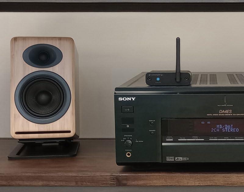 Audioengine Audioengine B1 Bluetooth Receiver for Older Classic Stereo Speakers and Sound Systems - 5.3 Long Range HiFi Wireless Up to 32 Bit Audio Music Streamer