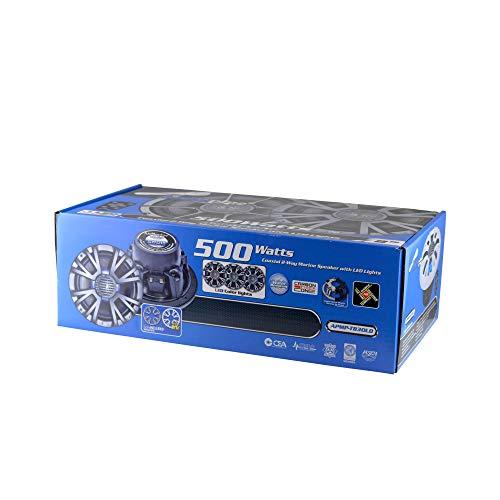 Audiopipe Audiopipe APMP Marine Speakers with LED Lights
