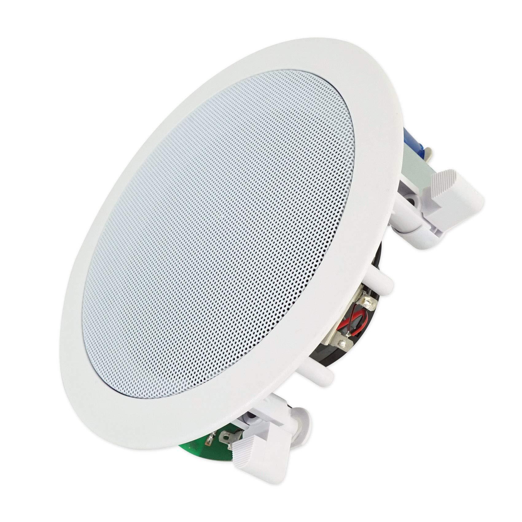 Rockville Rockville Home Audio System+(10) 5.25" White Bedroom/Living Room/Bathroom Ceiling Speakers