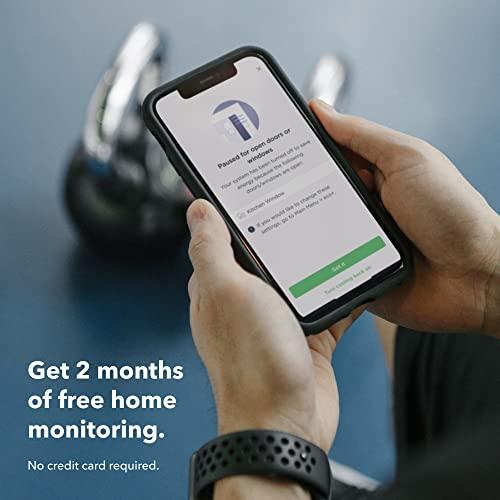 ecobee ecobee Smart Sensor for Doors & Windows 2 Pack - Wifi Contact Sensor for Home Security, Energy Savings - Compatible with Smart Thermostats - Temperature sensor