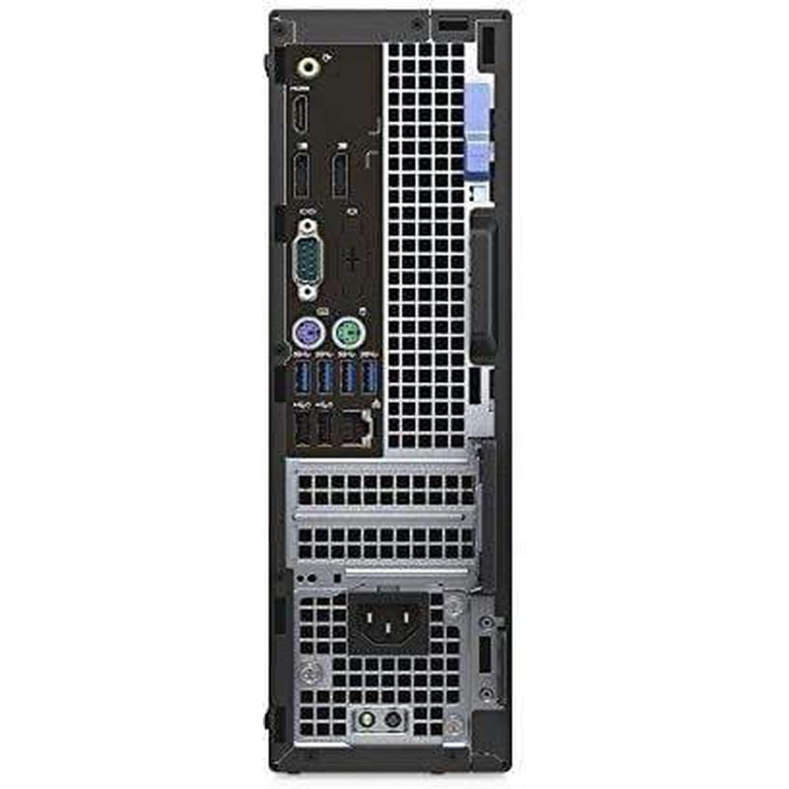 Dell Dell OptiPlex 7050 Small Form Factor Desktop Computer, Intel Core i5-7500, 8GB DDR4, 256GB Solid State Drive, Windows 10 Pro (1735H)