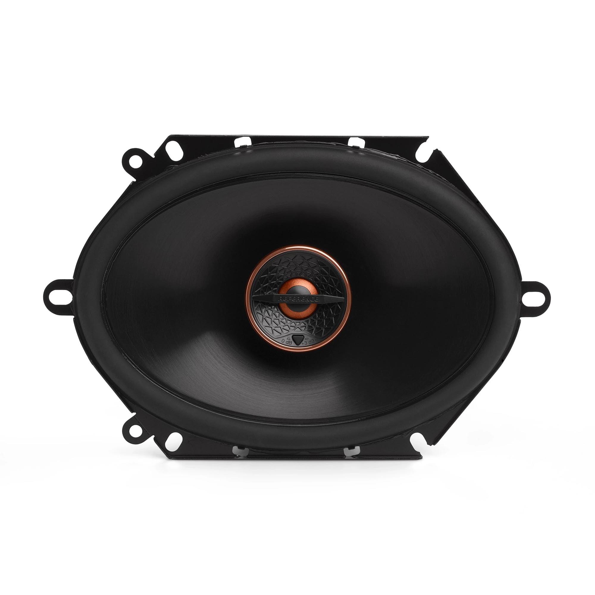 Infinity Infinity (2) Pairs REF687F Reference Series 6x8 Two-Way car Audio Speaker