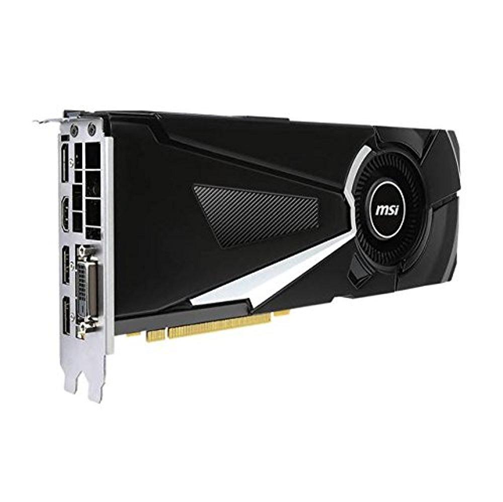 MSI MSI Gaming GeForce GTX 1070 Ti 8GB GDRR5 256-bit HDCP Support DirectX 12 SLI Single Fan VR Ready Graphics Card (GTX 1070 TI AERO 8G)