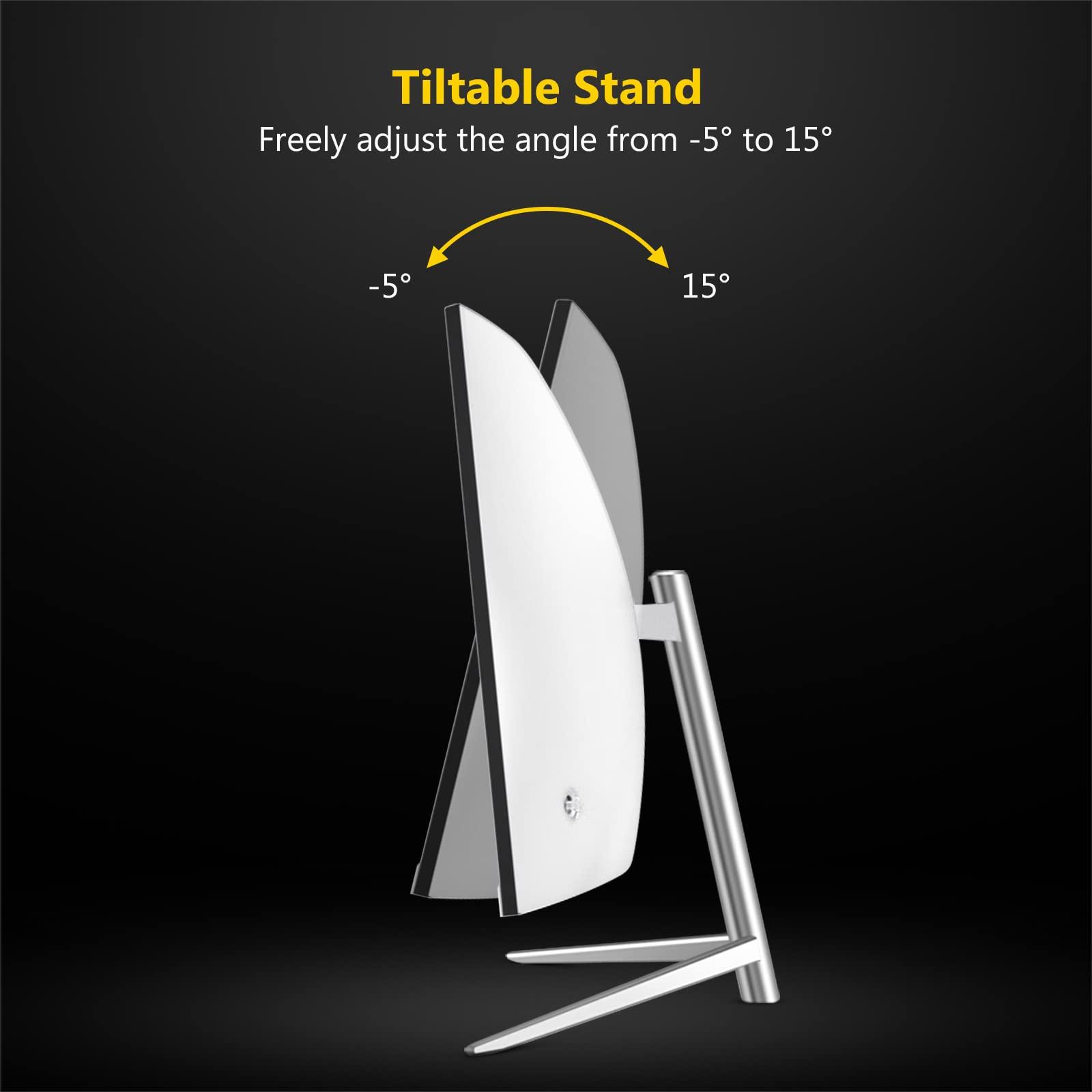 Z Z-EDGE Z-Edge 24-inch Curved Gaming Monitor, Full HD 1080P 1920x1080 LED Backlight Monitor, with 75Hz Refresh Rate and Eye-Care Technology, U24C 178 Wide View Angle, VGA+HDMI