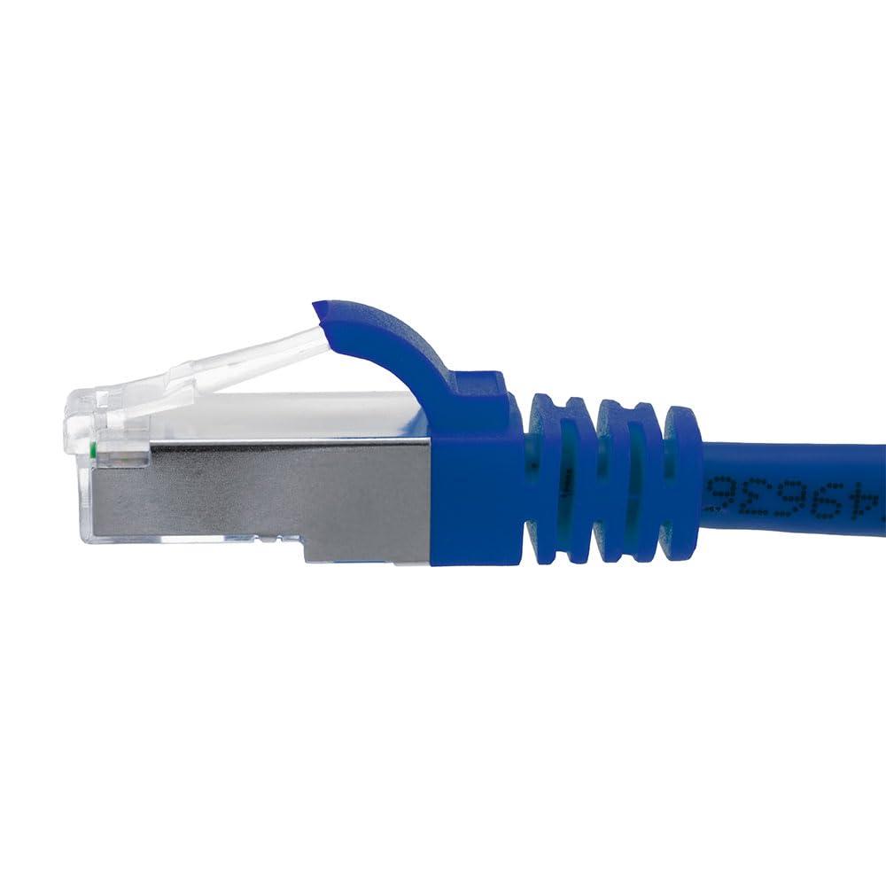 NavePoint NavePoint Ethernet Patch Cable CAT6, F/UTP, 26AWG, 2 Ft, 5 Pack, Blue