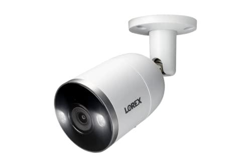 Lorex 4K NVR Security System with Smart Deterrence Cameras, Fusion Capabilities and Smart Motion Detection Plus 4