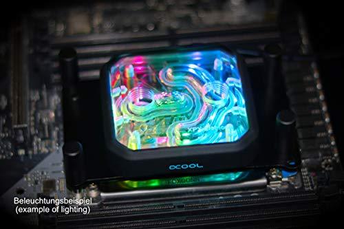 Alphacool Alphacool Aurora XPX Digital RGB Frame - Black (12942)