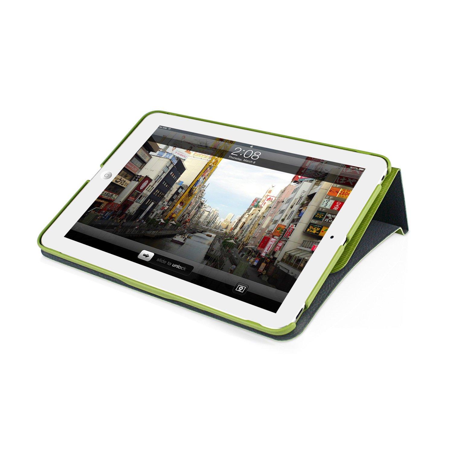 Macally Macally Swivel Stand Mini, Case with Rotating Stand for iPad Mini (Green) 17318