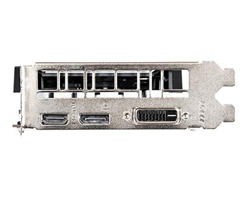 MSI MSI Gaming GeForce GTX 1650 128-Bit HDMI/DP/DVI 4GB GDRR6 HDCP Support DirectX 12 VR Ready OC Graphics Card (GTX 1650 D6 Ventus XS OC)