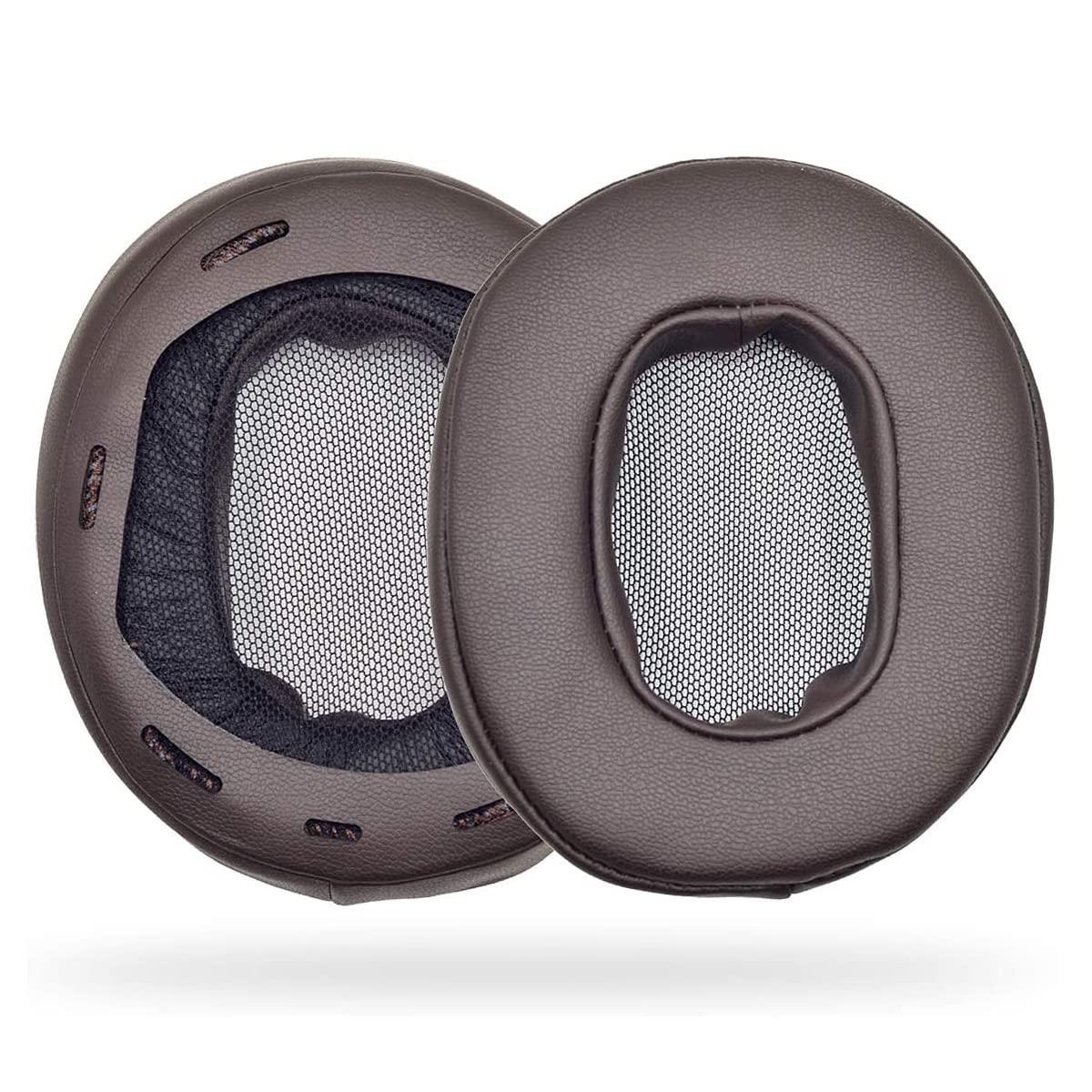 GGZZ MDR-1A Earpads Replacement Ear Pad Cushion Cover Ear Cups Repair Parts Compatible with Sony MDR-1A, MDR-1ADAC Headphones (Brown)