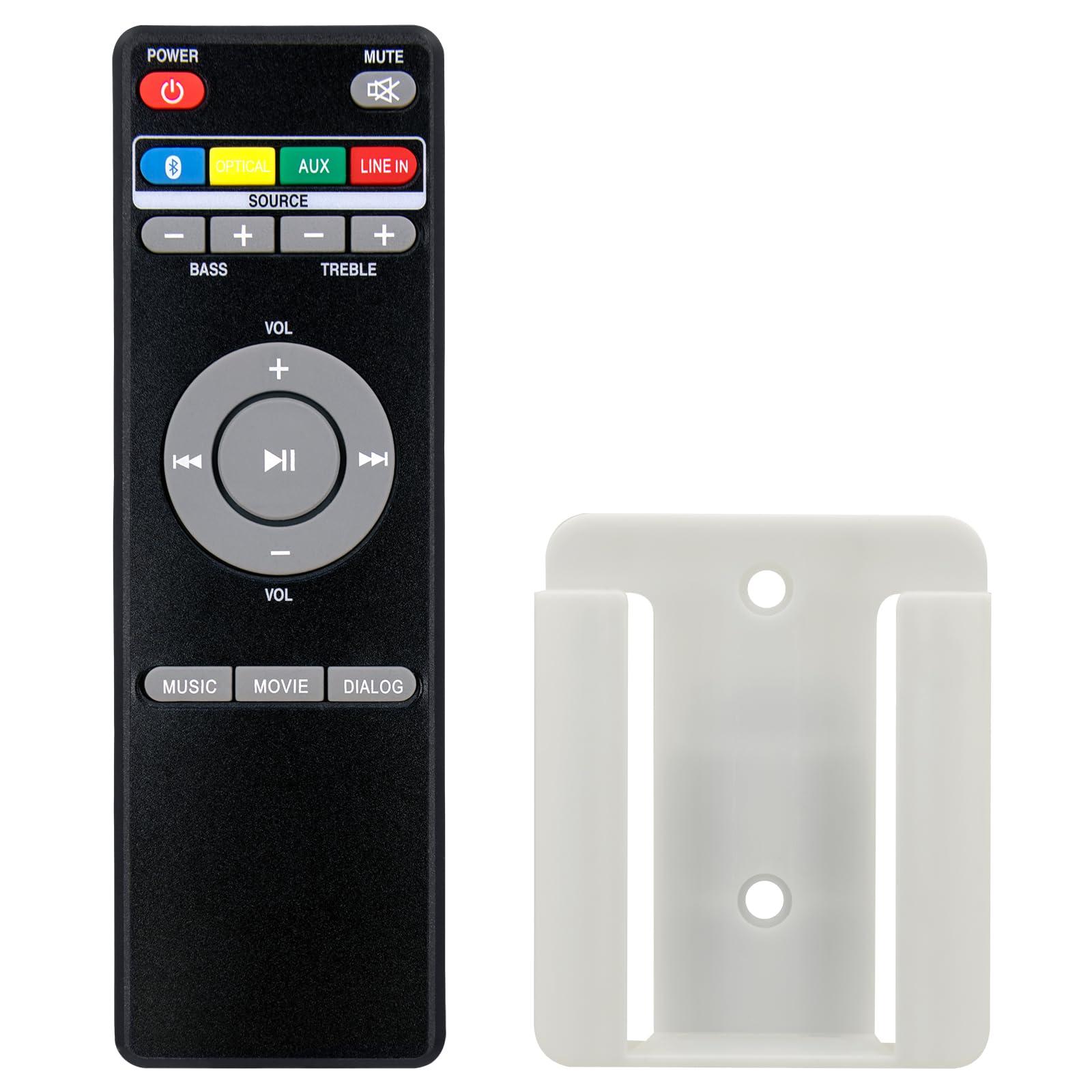 XINJISHIMIN Replacement Remote Control for iLive Speaker Soundbar REM-ITB295 REM-ITB474 REM-ITB295 ITBSW421 REM-ITBSW421 (with Mounting Bracket)