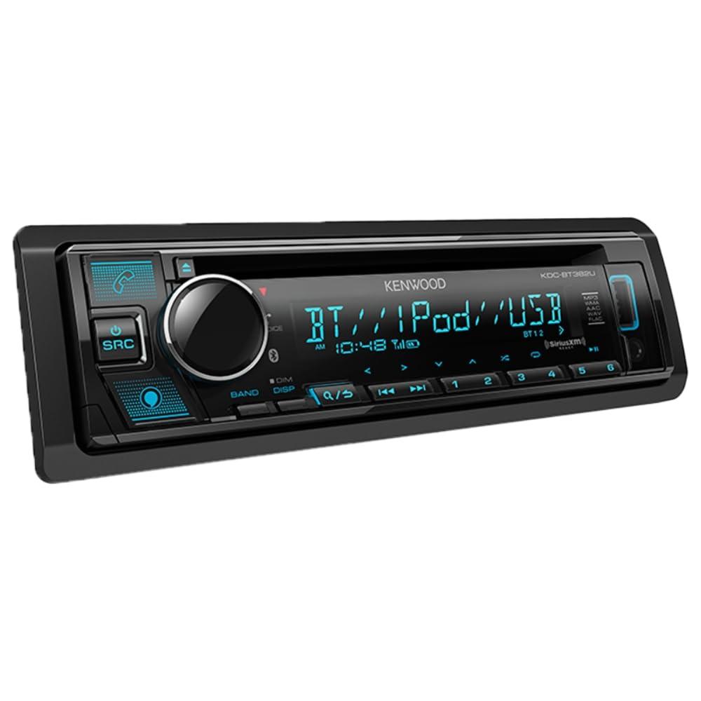 Kenwood Kenwood KDC-BT382U CD Receiver with 1.5 Line Text Display and Bluetooth (Renewed)