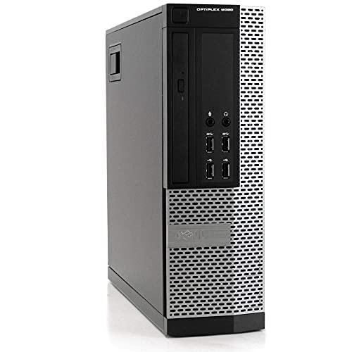 Dell Dell Optiplex 9020 Desktop Computer PC, Intel Quad-Core i5, 500GB HDD Storage, 8GB DDR3 RAM, Windows 10 Pro, DVD, WiFi, 20in Monitor, RGB Productivity Bundle (Renewed)
