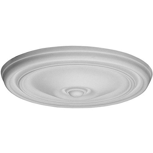 Ekena Millwork Ekena Millwork CM12RE Reece Ceiling Medallion, 12"OD x 1 3/4"P (Fits Canopies up to 2 3/8"), Factory Primed