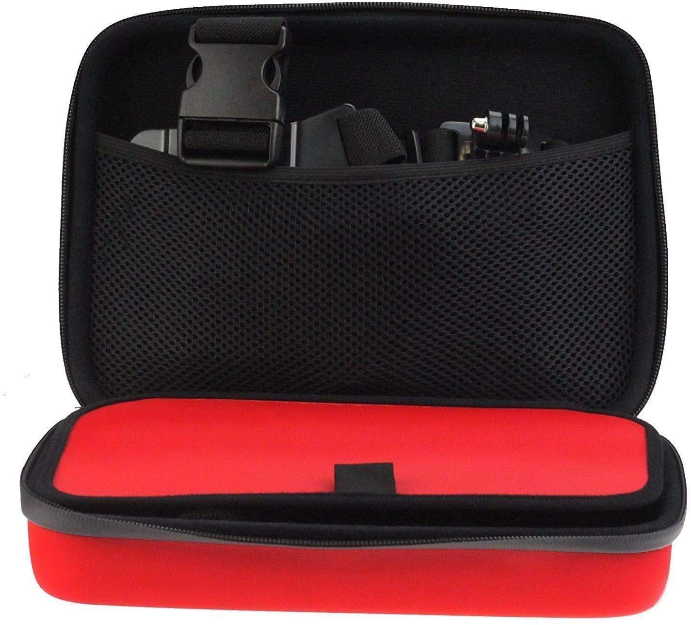 Navitech Navitech Red Action Camera Hard Case - Compatible with Bitmore 4K Ultra HD Action Camera