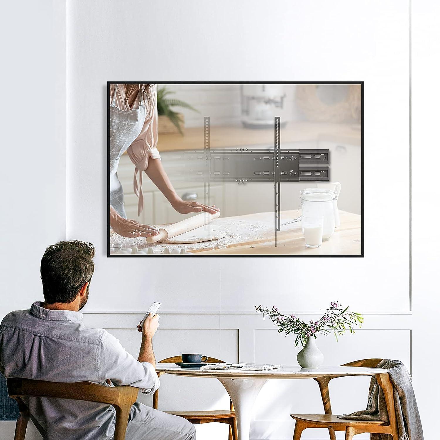 Perlegear TV Wall Mount Extension Bracket, TV Mount Extender Fitting 16-24 Wood Stud Extension Arm for Universal TV Wall Plate TV Centering Sliding Bracket Holds 132lbs by Perlegear - PGUE1