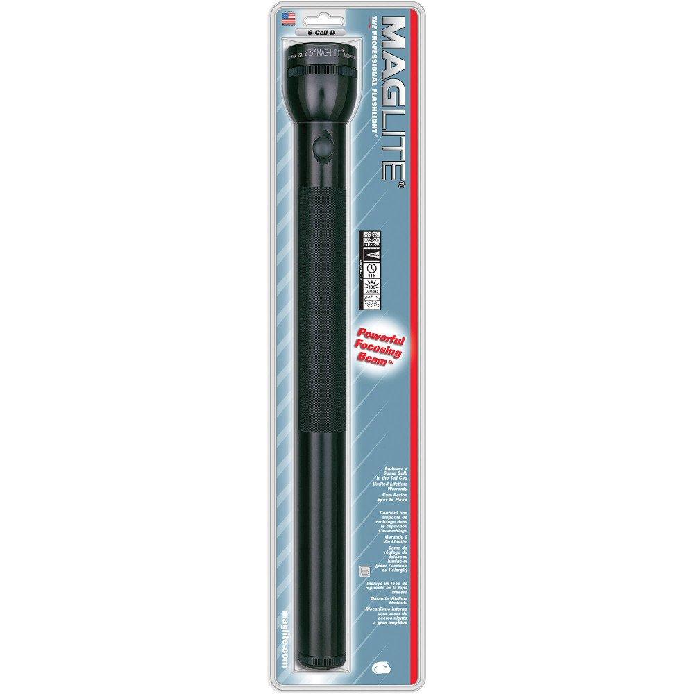 MagLite Mag-Lite Standard Flashlight, 6D (459-S6D016)