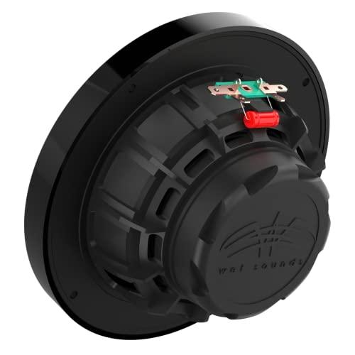 wet sounds Wet Sounds | RECON 6-BG | High Output Component Style 6.5\" Marine Coaxial Speakers with Black Grille