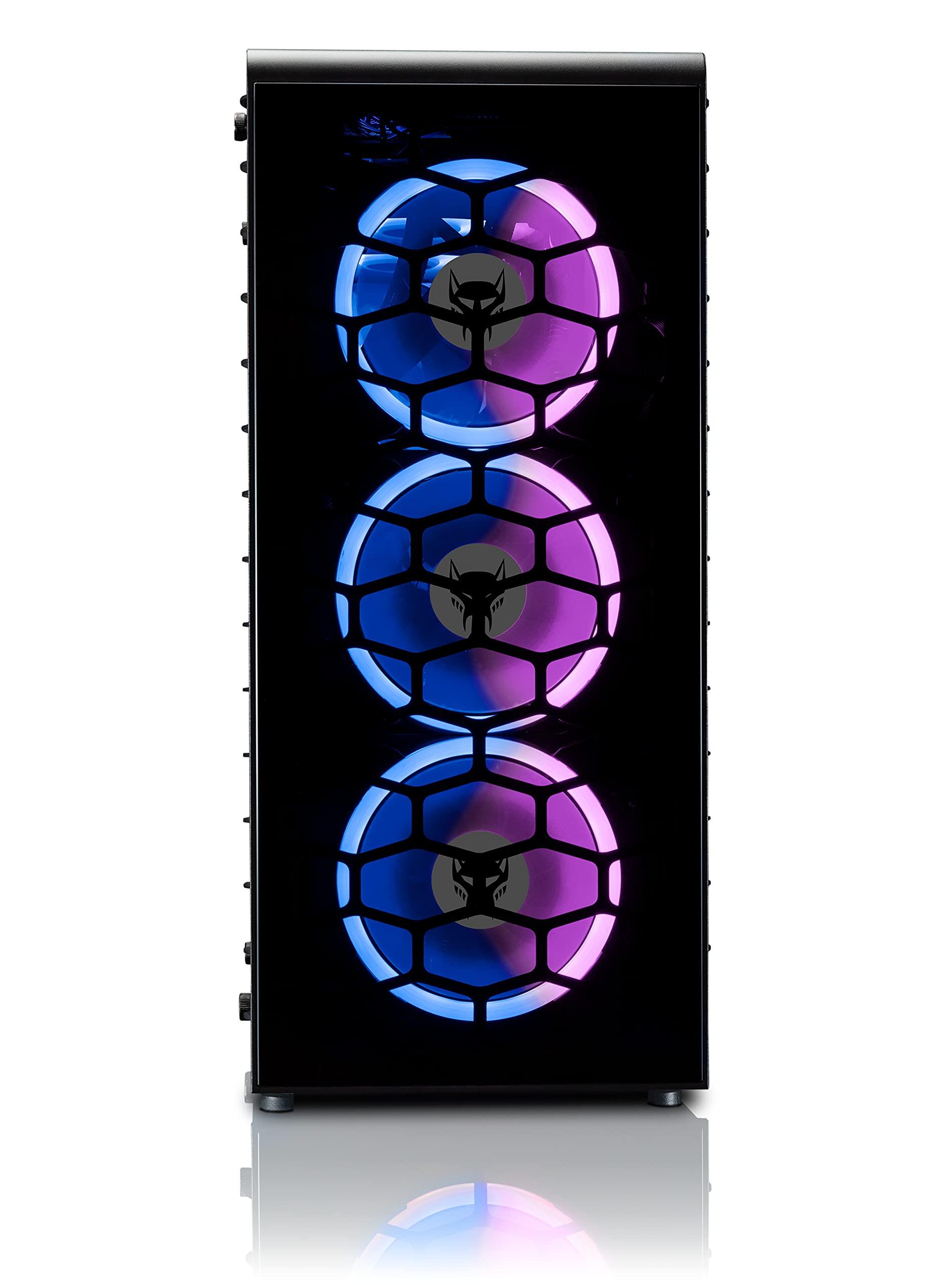 BEASTCOM BEASTCOM Q3 Essential Gaming, 8 Threads Gaming PC, AMD Ryzen 3 4X 4.00GHz, 4K Vega 6 Core Graphics, 16GB RAM, 512GB SSD, HDMI, USB 3.2, WiFi, Windows 11 Pro