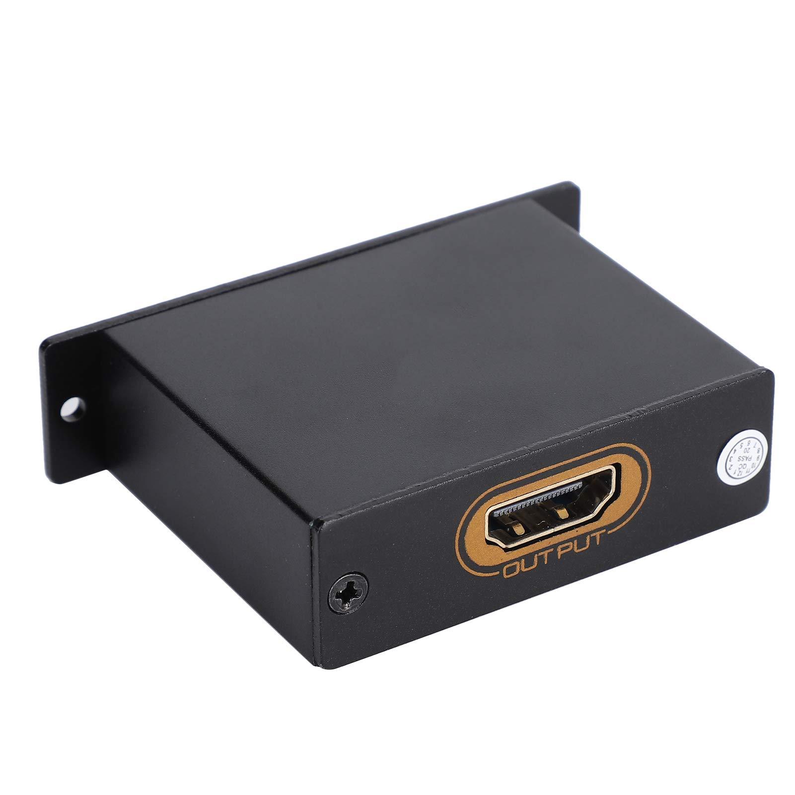 ASHATA HDMI Protector, HDMI 1.4 3D 4K 2K HEAC Protector, 1080P ESD Power Device with Mounting Ear Professional Manufacturing