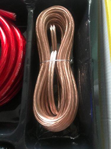 Phonics Digital 4 Gauge 1500W Amp Installation Car Wiring Kit + RCA