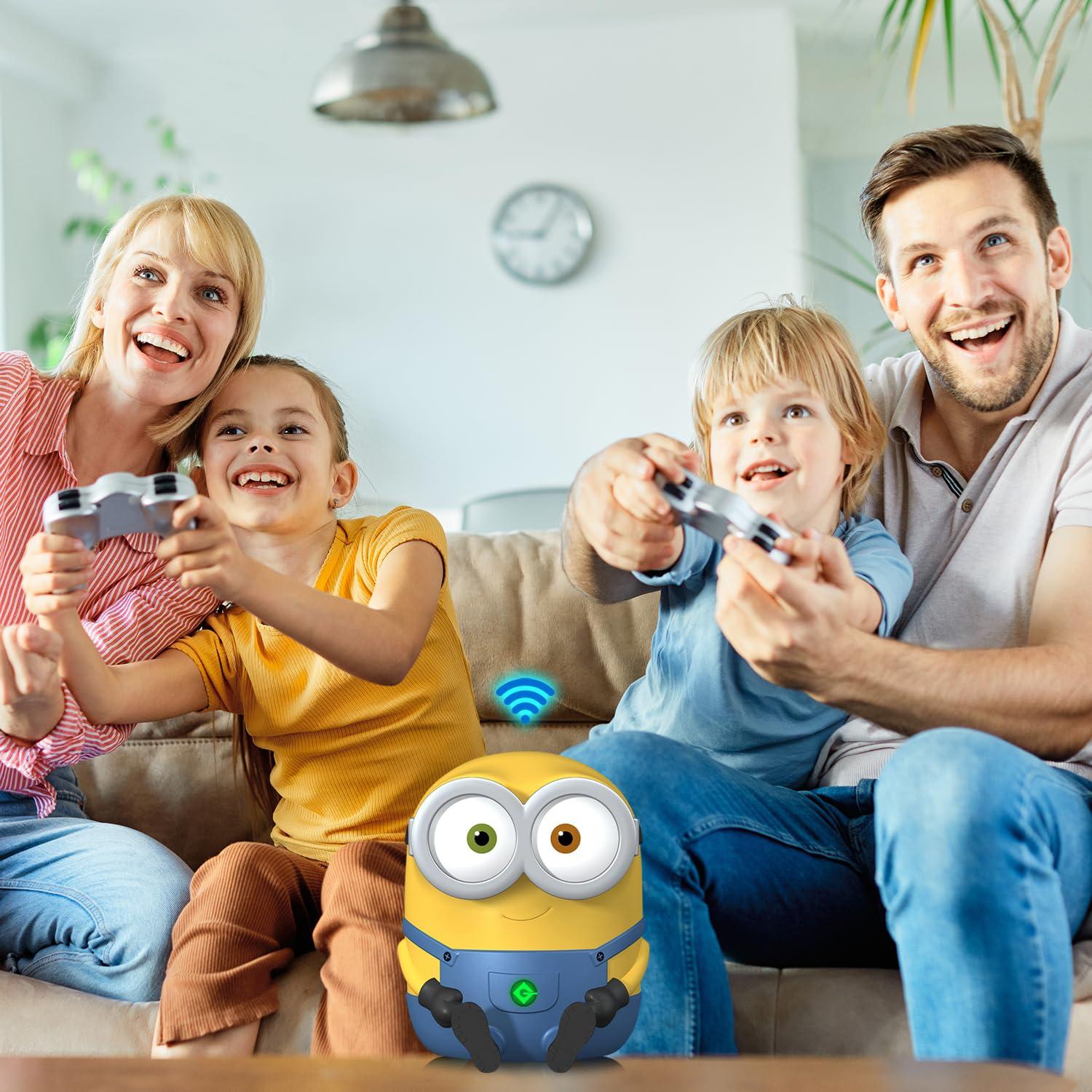 smart air Davolink Minions Bob WiFi 6 Router for Home - Turbocharge Your Internet with Minions Magic Secure Travel WiFi Router - Gaming Router