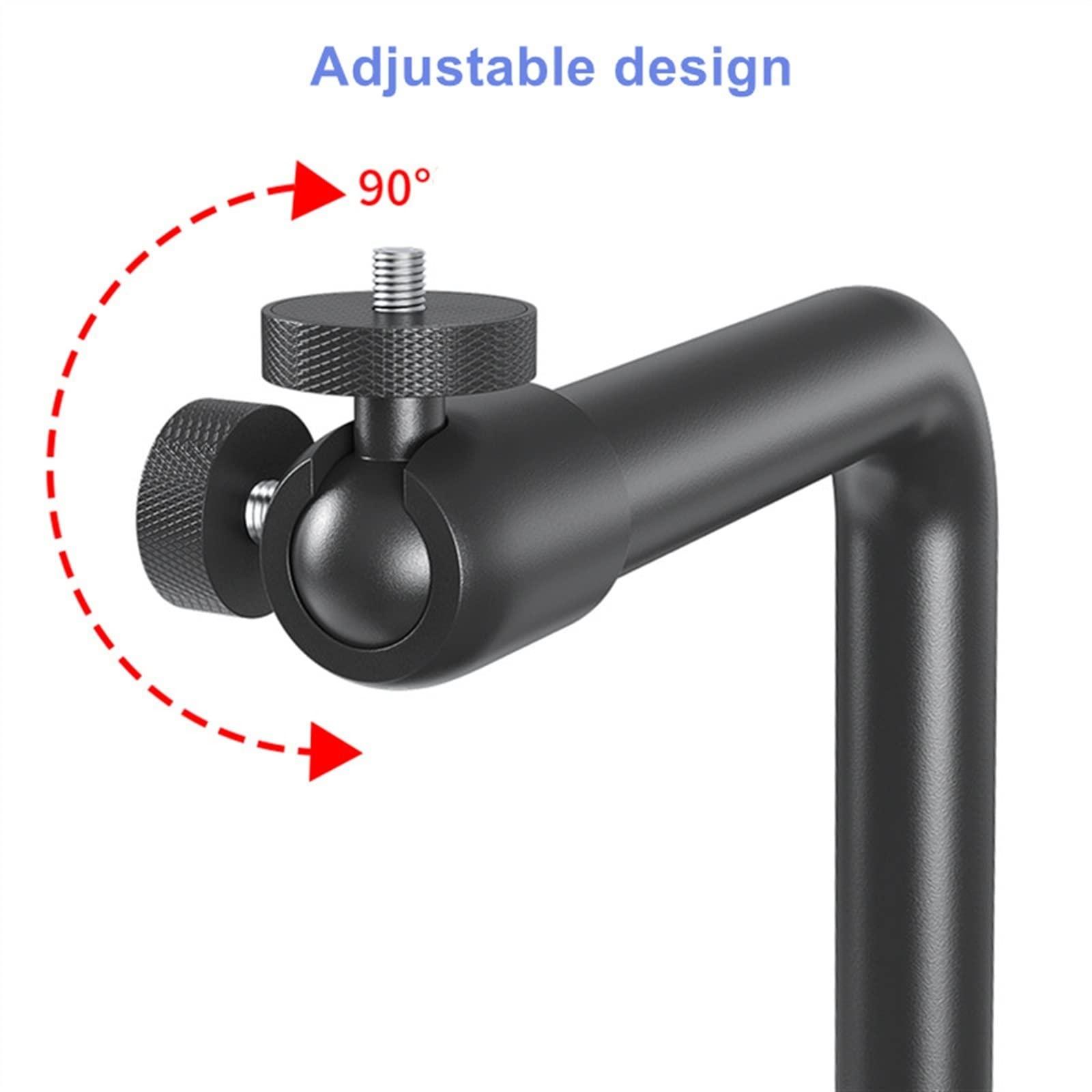 ARZARF Projector Mount Stand C-Clamping Projector Bracket Metal Adjustable Projector Stand Bed/Table Mount Holder Telescopic Projector Bracket Mounted Telescopic Fixed Shelf Projector Stand ( Color : TY-626C
