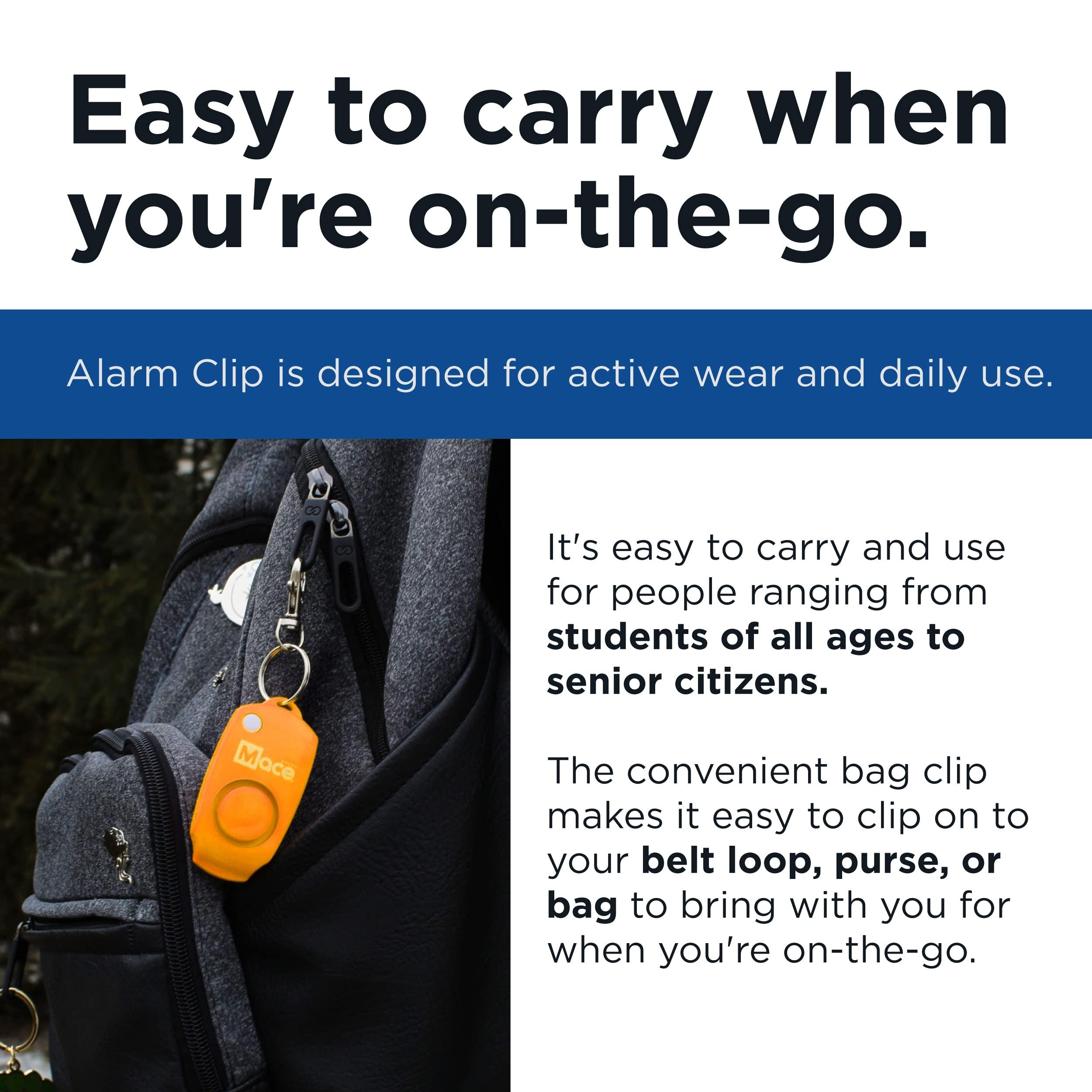 mace mace Brand 80734 Personal Alarm Keychain (Orange)